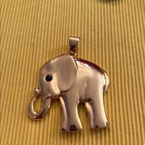 Elegant Gold Tone Pendant Jewelry